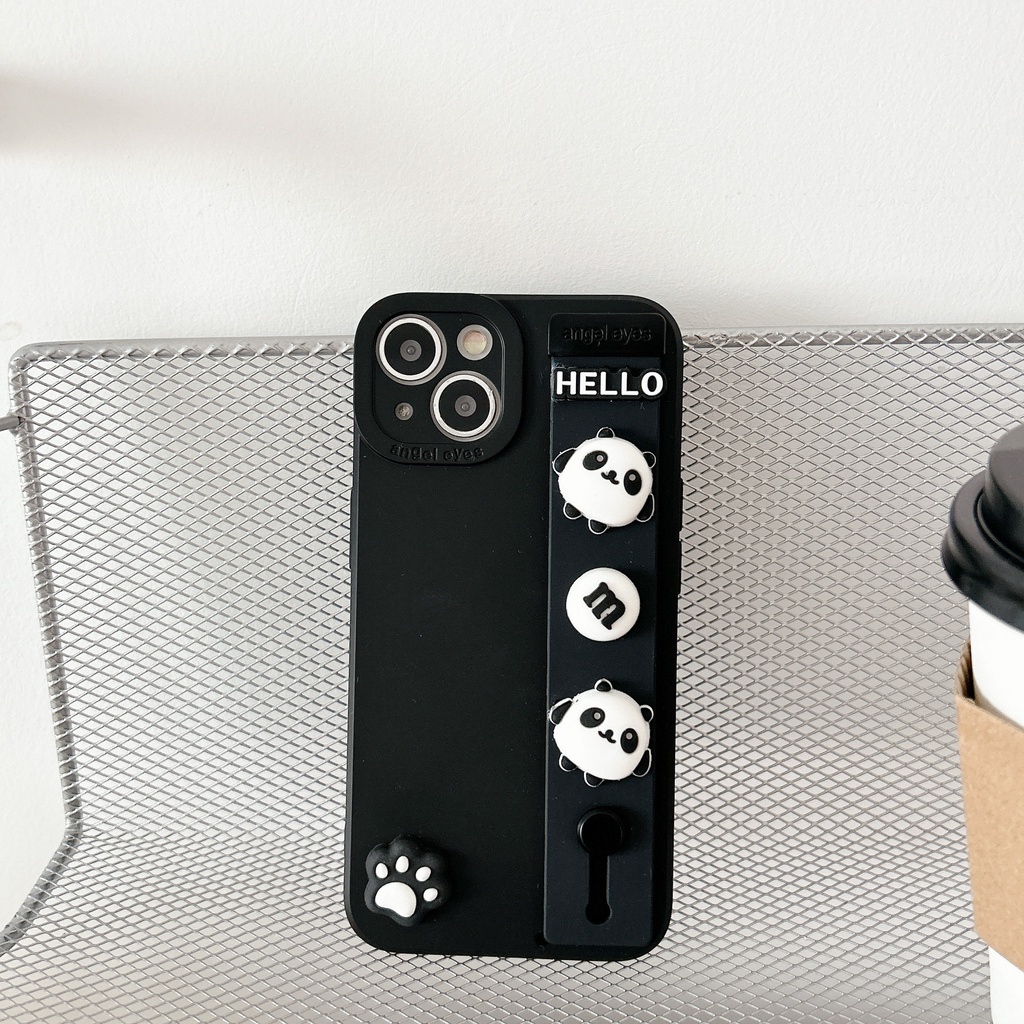 เข้ากันได้สำหรับ Xiaomi Redmi Note 15 14 13 Pro 12S 11S 10S 9S Redmi A7 15C A5 14C 13C A3 A2 A1 12C 10C 9A 9C 9T เคสโทรศัพท์มือถือ ซิลิโคน ลายแพนด้า 3D พร้อมสายคล้องข้อมือ สําหรับ ราคา ถูกที่สุด ดีลบีเคเค แกลเลอรีภาพที่ 5