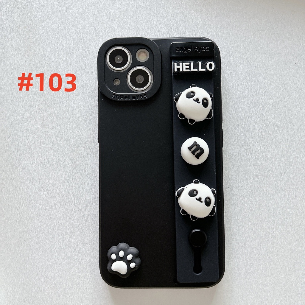 เข้ากันได้สำหรับ Xiaomi Redmi Note 15 14 13 Pro 12S 11S 10S 9S Redmi A7 15C A5 14C 13C A3 A2 A1 12C 10C 9A 9C 9T เคสโทรศัพท์มือถือ ซิลิโคน ลายแพนด้า 3D พร้อมสายคล้องข้อมือ สําหรับ ราคา ถูกที่สุด ดีลบีเคเค แกลเลอรีภาพที่ 8