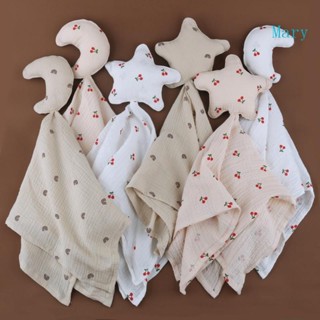 Mary Baby Moon Star Soothe ผ้าขนหนูนุ่ม สําหรับตุ๊กตาทารกแรกเกิด