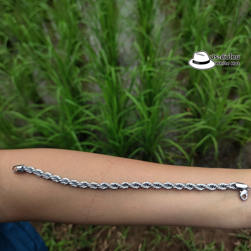เลสชาย เลสหญิง สร้อยข้อมือสแตนเลส ยาว 20 cm ของแท้ 100% ใส่อาบน้ำได้ ไม่ดำ สร้อยข้อมือแฟชั่น