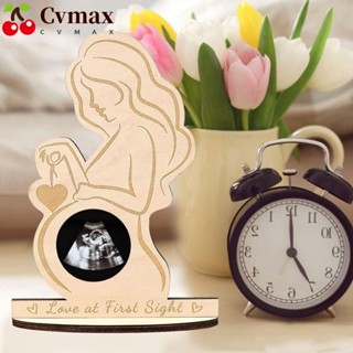 Cvmax กรอบรูปไม้อัลตร้าซาวด์ ของขวัญตั้งครรภ์ สําหรับแม่ และเด็ก ตกแต่งบ้าน