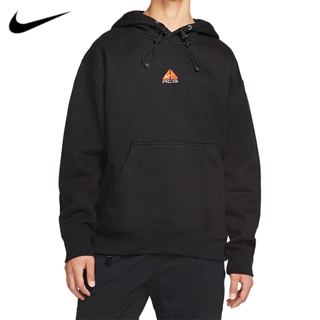 【พร้อมส่ง】ของแท้ 100% Nike ACG เสื้อกันหนาว มีฮู้ด ปักลายโลโก้ ทรงหลวม สําหรับผู้ชาย DH3088-010