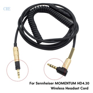 Cre สายเคเบิลต่อขยายหูฟังสเตอริโอ 130 ซม. แบบเปลี่ยน สําหรับ MOMENTUM HD4 30