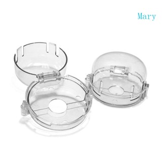 Mary ฝาครอบลูกบิดเตา แบบใส เพื่อความปลอดภัยของเด็ก 2 แพ็ค