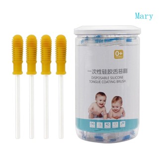 Mary แปรงสีฟัน ขนแปรงนุ่ม ไร้ BPA สําหรับเด็กวัยหัดเดิน 0-2 ปี 30 ชิ้น