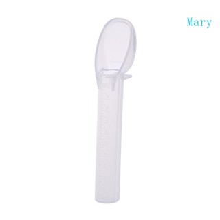 Mary ช้อนให้อาหารสมุนไพร น้ําผลไม้ เกรดอาหาร พร้อมสเกล สําหรับเด็ก