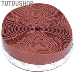 Tutoushop Door Draft Stopper Portable Energy Saving High Viscosity Silicone Weathe HG