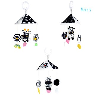 Mary รถเข็นเด็ก เขย่าแล้วมีเสียง ของเล่น รถเข็นเด็ก กระดิ่งลม รถเข็นเด็ก จี้เปล แขวนเตียง กระดิ่ง การ์ตูนสัตว์ ตุ๊กตา สําหรับตุ๊กตา