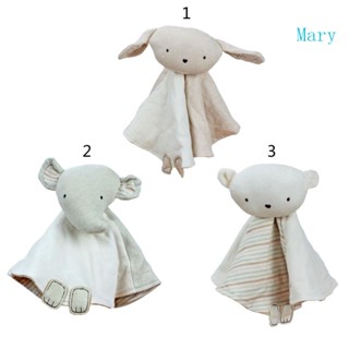 Mary Baby ผ้ากันเปื้อน ผ้าขนหนู ผ้าฝ้ายนุ่ม ลายสัตว์ สําหรับตุ๊กตา