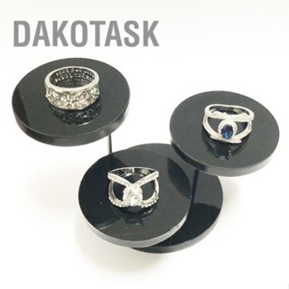 DAKOTASK รอบเครื่องประดับยืนแสดง Multi Layer แหวน Riser Stand เค้กขนมเค้ก Rack Party ชั้นวางของตกแต่ง