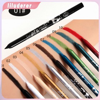 Tft Lasting Eyeliner สี Pigment กันน้ำสีฟ้าสีดำสีขาวสีเจลอายไลเนอร์แต่งหน้า Eye Beauty เครื่องสำอาง HO