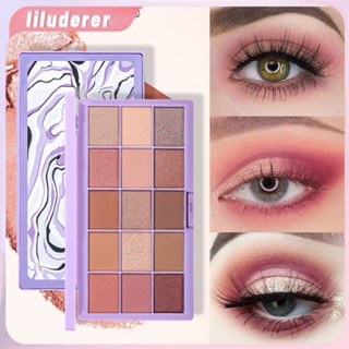 Miss Rose Beauty Makeup Explosions เครื่องสำอางค์ Lazy Matte Eyeshadow Halloween Pearlescent Makeup Eyeshadow Plate HO