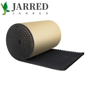 Jarred แผ่นโฟมกันเสียง กันความร้อน 100x50x2 ซม. อุปกรณ์เสริม สําหรับรถยนต์ 1 ม้วน