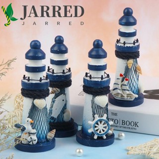 Jarred โมเดลหอคอยปลาดาว นกทะเล แสงสีฟ้า ขนาดเล็ก สร้างสรรค์ ของขวัญวันเกิด สําหรับตกแต่งบ้าน