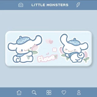 กล่องเคสหนัง แบบแข็ง ป้องกันรอย ลาย Cinnamoroll น่ารัก สําหรับใส่แว่นตากันแดด