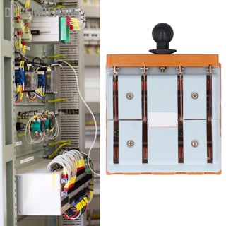 December305 HS11F‑100/48 มีดสวิตช์ Double Pole Throw Anti Misoperation สวิตช์แยก 380V 100A