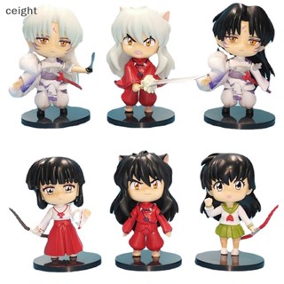 [ceight] โมเดลฟิกเกอร์ PVC อนิเมะ Sesshoumaru Higurashi Kagome Kikyo Kawaii