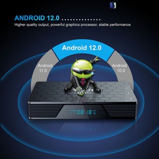 เครื่องเล่นมีเดีย HD 4K Android12 Smarts TV Box อเนกประสงค์ สําหรับห้องนั่งเล่น บ้าน