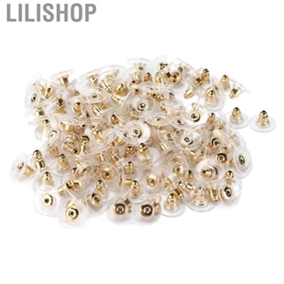 Lilishop 200Pcs Earring Backs Transparent Silicone Stoppers For