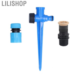 Lilishop Lawn Sprinkler  1/2 in Irrigation Sprayer 360° Adjustable Seedlings Friendly for Shrubs Greenhouses Fruit Trees