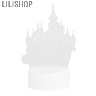 Lilishop 3Dimensional USB Night Light  Castle Decorative Lamp For Holiday Gifts Bed
