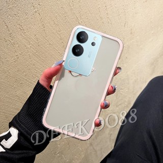 พร้อมส่ง เคสโทรศัพท์มือถือ แบบนิ่ม ลายหน้ายิ้ม สําหรับ VIVO V29 VIVO V29 5G 2023