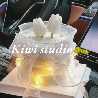 Kiwistudio 【แพ็คละ 10 ชิ้น】ริบบิ้น ลายนางเงือก ดอกไม้ 9 เมตร สําหรับตกแต่งเค้ก บรรจุภัณฑ์ ของขวัญ 1HCYK196