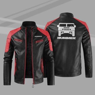 Hummer LOGO jacket windbreaker outdoor off-road leather long-sleeved thin section rainproof jacket