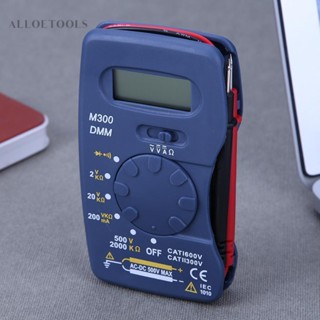 ขายดี มัลติมิเตอร์ดิจิทัล M300 แบบบางพิเศษ ขนาดเล็ก สําหรับพกพา [alloetools.th]