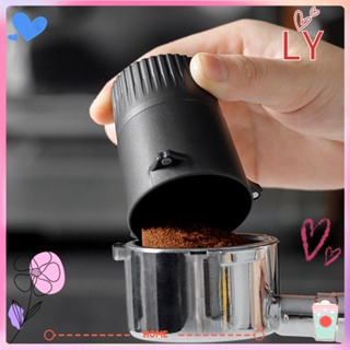 Ly Portafilter ถ้วยให้อาหารผงกาแฟ ABS เนื้อแมตต์ สีดํา 51 53 มม.