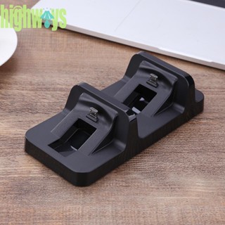 Dc 5V Mini Dual Chargers USB แท่นชาร์จคู่ สําหรับ PS4 Controller ☘️ [highways.th]