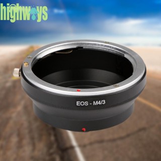 อะแดปเตอร์เลนส์กล้อง สําหรับ Canon EOS EF Lens To Micro 4/3 Camera H [highways.th]