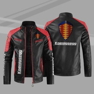 Koenigsegg LOGO jacket windbreaker racing leather jacket long-sleeved thin section rainproof jacket