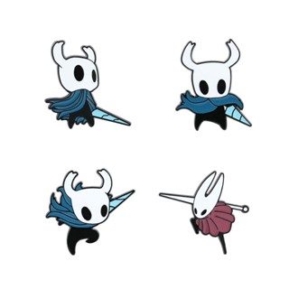 เข็มกลัด Hollow Knight อะนิเมะการ์ตูนป้ายโลหะผสมเคลือบ