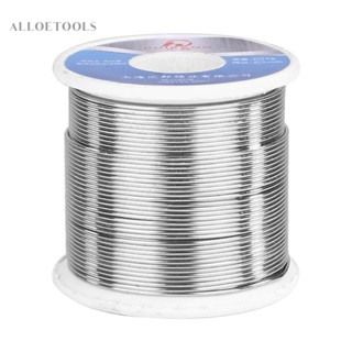 ม้วนลวดดีบุก ตะกั่วบัดกรีเชื่อมฟลักซ์ 240 กรัม ต่อม้วน [alloetools.th]