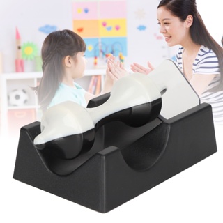 Yohio Magnetic Levitating Desk Toy Levitation Magnet Educational Creative Ornaments สีดำ + ขาว