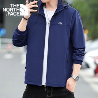 เสื้อแจ็กเก็ตกีฬาลําลอง มีฮู้ด ลาย The North Face แฟชั่นฤดูใบไม้ร่วง และฤดูหนาว สําหรับผู้ชาย 2023 [M-5XL]