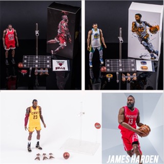 โมเดลตุ๊กตาฟิกเกอร์ Kuri Kobe Durant Kobe James Jordan ขยับได้ 1/9nba