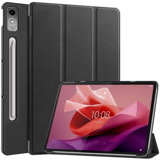 เคสหนัง PU ป้องกัน ตั้งได้ สําหรับ Lenovo Tab P12 TB370FU TB371FC Xiaoxin Pad Pro 12.7 นิ้ว XiaoxinPadPro 12.7 นิ้ว