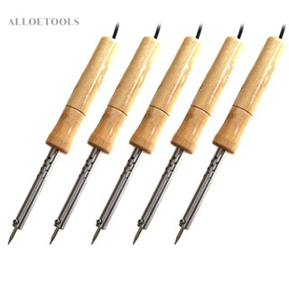 หัวแร้งบัดกรีไฟฟ้า ขนาดเล็ก ปรับอุณหภูมิได้ [alloetools.th]