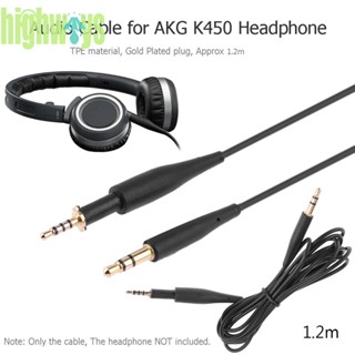 [highways.th] สายเคเบิลเสียง ตัวผู้ 2.5 มม. เป็นตัวผู้ 3.5 มม. 1.5 ม. สําหรับหูฟัง AKG K450 Q460 K480 K451