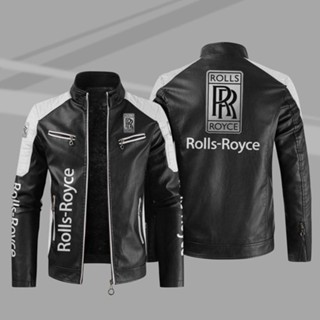 Rolls-Royce LOGO Jacket Windbreaker Cullindn Phantom Wraith Spofec Specter Car Driving Leather Long-sleeved Thin Rainproof Jacket