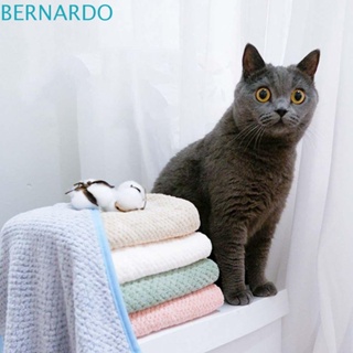 Bernardo ผ้าขนหนูไฟเบอร์นุ่ม แห้งเร็ว สําหรับอาบน้ําสัตว์เลี้ยง สุนัข แมว