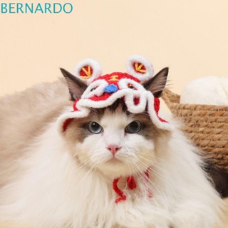 Bernardo หมวกถักโครเชต์ ลายการ์ตูนกบน่ารัก แฮนด์เมด ยืดหยุ่น