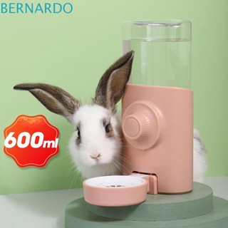 Bernardo กาลักน้ําดื่ม แบบแขวน 600 มล. อุปกรณ์เสริม สําหรับสัตว์เลี้ยง หนูแฮมสเตอร์ กระต่าย ชินชิล่า