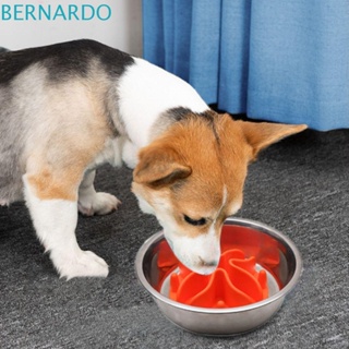 Bernardo แผ่นซิลิโคนนุ่ม กันลื่น กันสําลัก แบบพกพา อุปกรณ์เสริม สําหรับสัตว์เลี้ยง สุนัข