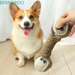 Bernardo ของเล่นดัมเบลยาง ทําความสะอาดฟัน ทนทาน สําหรับสัตว์เลี้ยง สุนัข