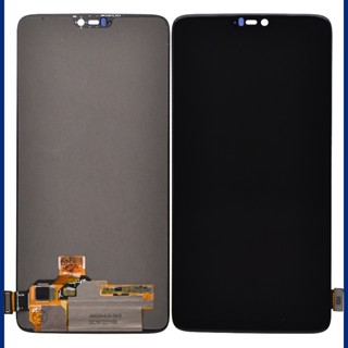 Amoled อะไหล่หน้าจอสัมผัสดิจิทัล LCD แบบเปลี่ยน สําหรับ OnePlus 6 A6003 6.28 นิ้ว OnePlus 6 A6000