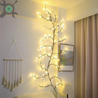 Willow สายไฟหิ่งห้อย LED 144 ดวง 7.55 ฟุต สําหรับตกแต่งต้นไม้ SHOPCYC8625