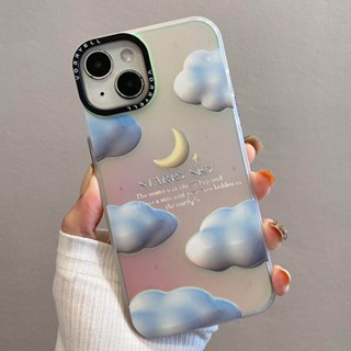 【สำหรับ SAMSUNG】🌙เเคสโทรศัพท์ Moon Cloud IMD ป้องกันรอยขีดข่วนสำหรับ SAMSUNG A73 A53 Note8 Note9 Note10 S20FE S21FE